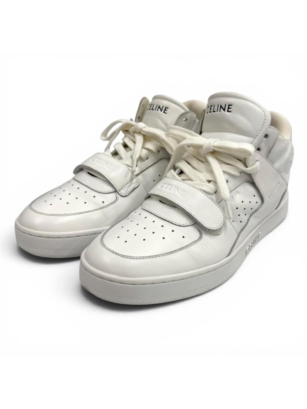 Celine Logo Sneaker White